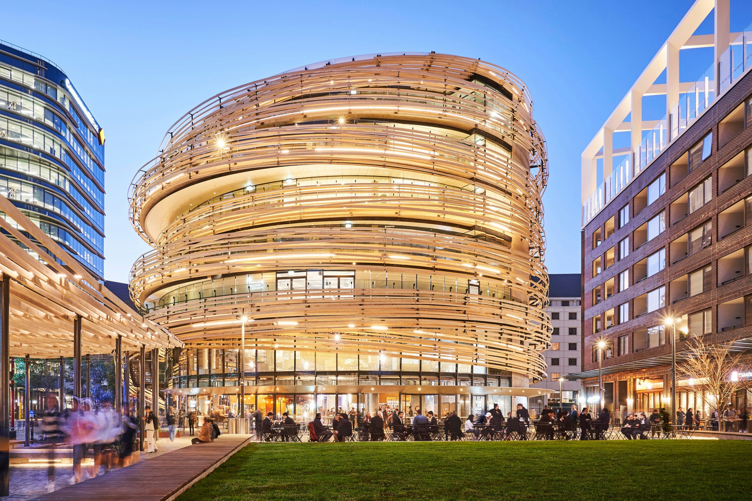 This stunning new civic centre and library has opened in Sydney